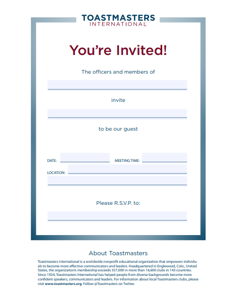 Image: You're Invited Invite