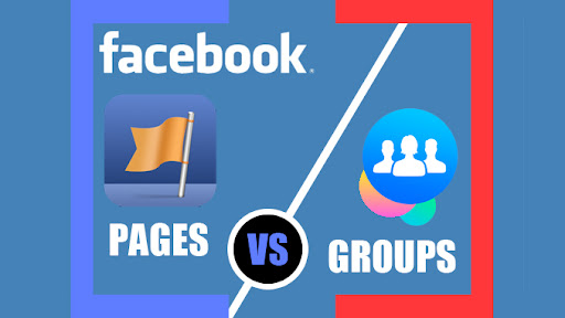 Graphic: Facebook Pages vs Groups