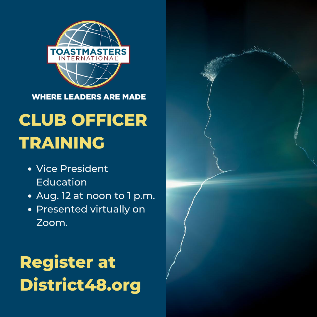 Club Officer Training 08-12-22