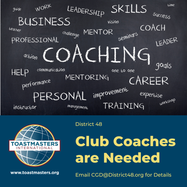Club Coaches are needed